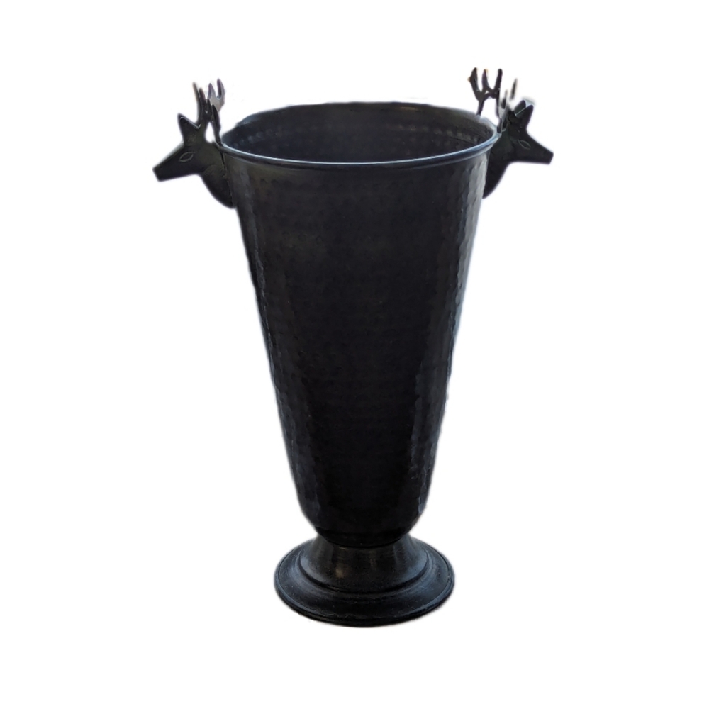 Deer Vase - Bronze Finish
